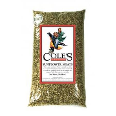 Coles Wild Bird Products Co Coles Wild Bird Products Co COLESGCSM10 Sunflower Meats 10 lbs. CWBSM10